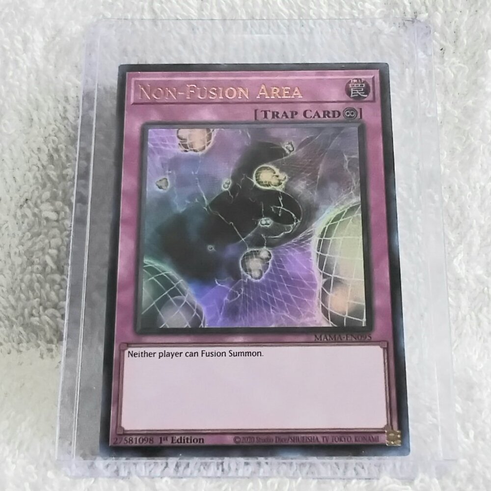 3/$35 Mint 2020 Yu-Gi-Oh! Non-Fusion Area MAMA-EN095 UR Holo 1st Ed Card!!